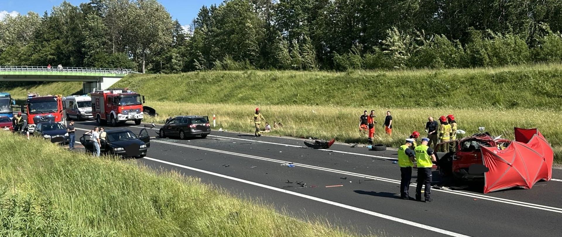 Wypadek DK16, Nowe Marcinkowo