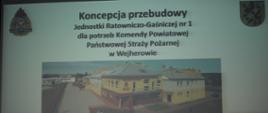 Obiekt Jednostki Ratowniczo-Gaśniczej nr 1 w Wejherowie - przebudowa obiektu.