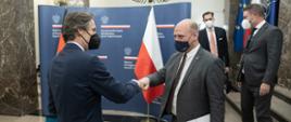Wiceminister Szymon Szynkowski vel Sęk spotkał się z doradca kanclerza Republiki Federalnej Niemiec ds. polityki zagranicznej i bezpieczeństwa, Jensem Plötnerem