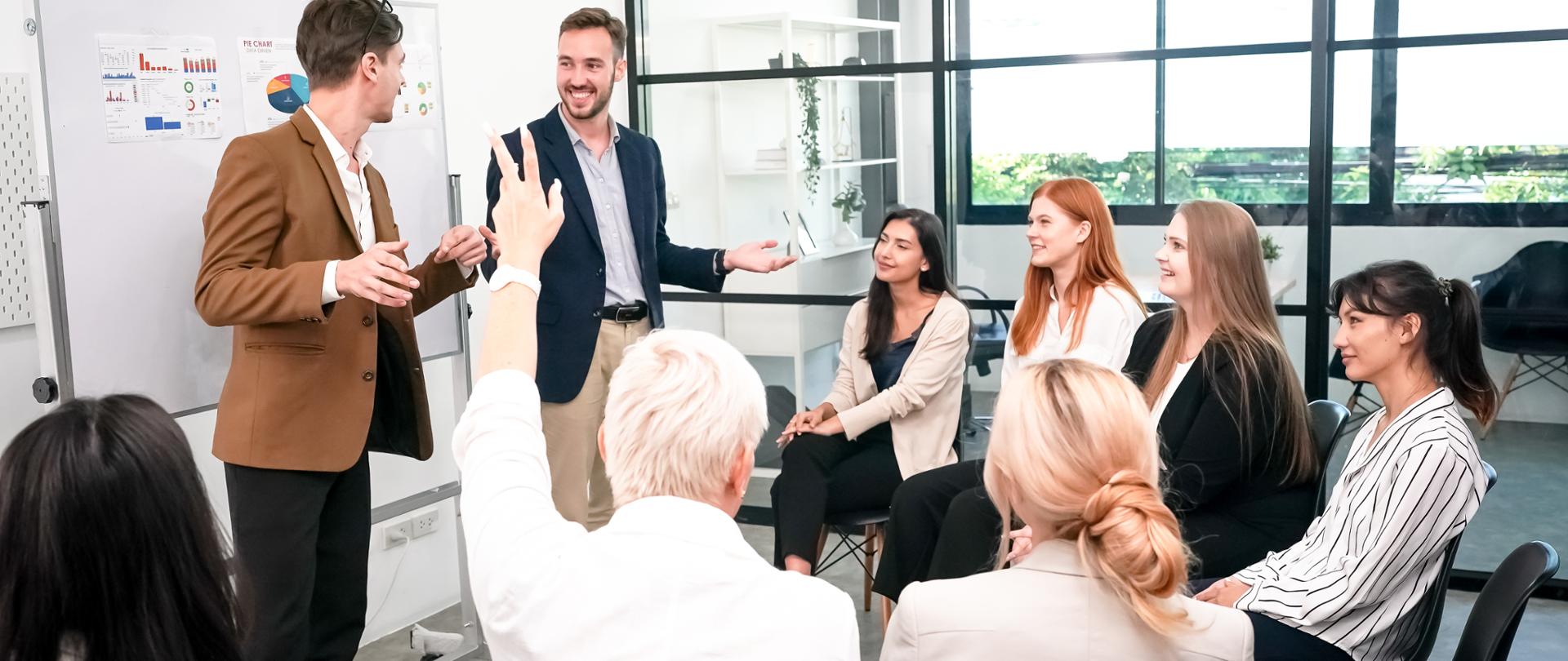 Group of Business People Diverse Brainstorm Meeting Concept, Working in the Office Concept