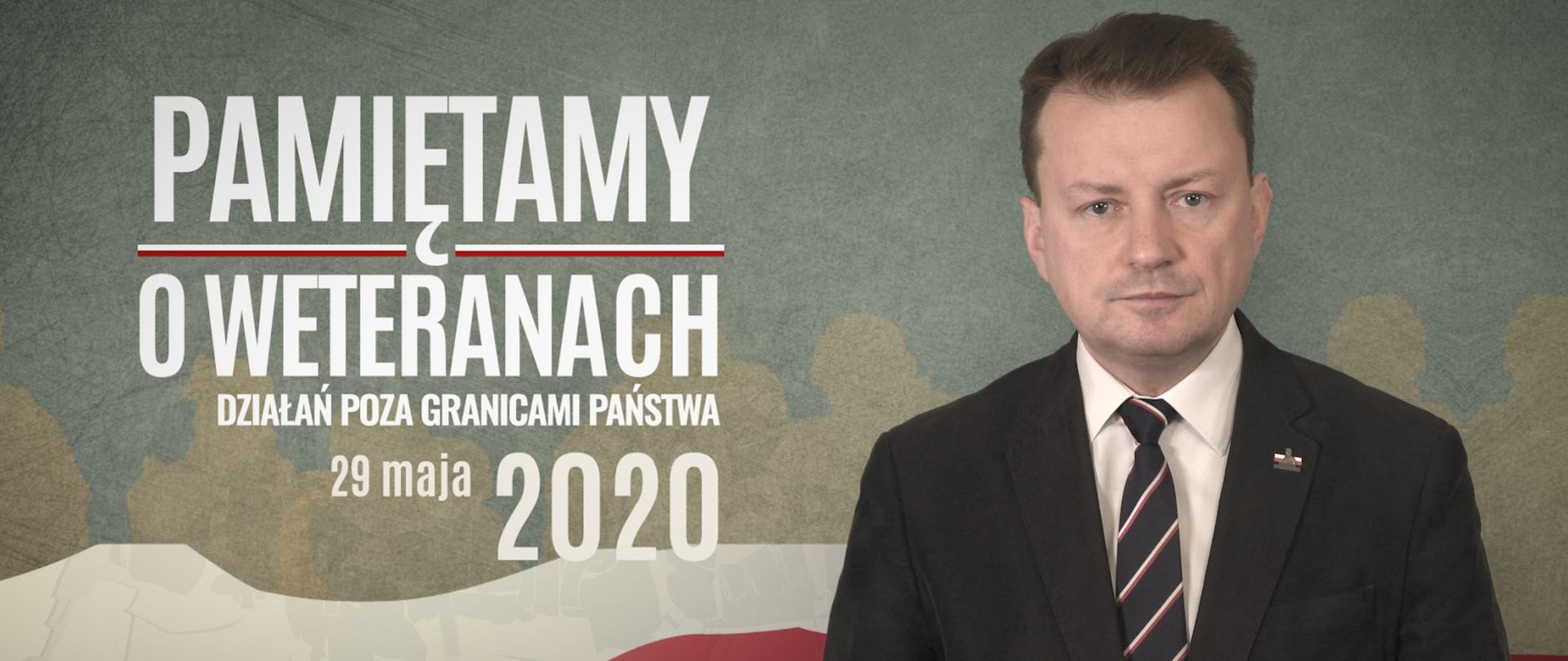 Minister Mariusz Błaszczak składa życzenia z okazji Dnia Weterana 