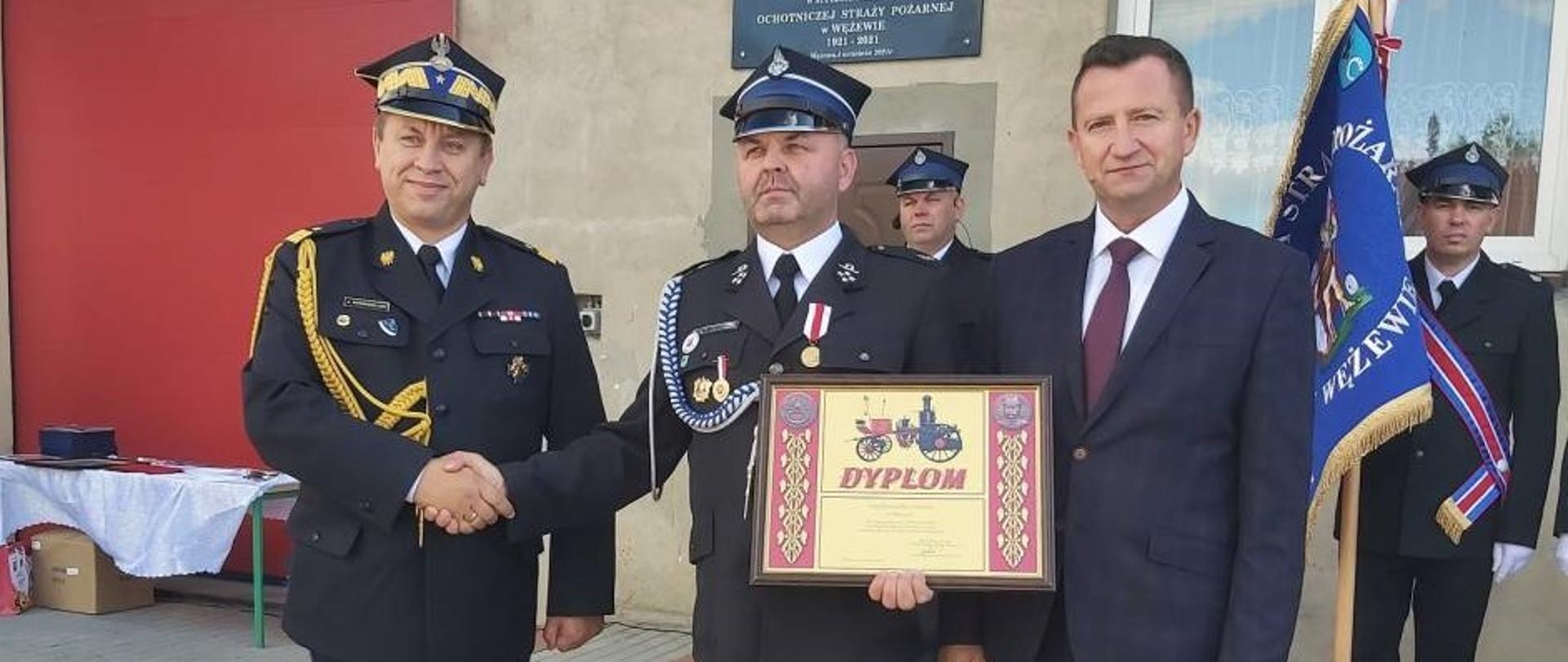 100. rocznica powstania Ochotniczej Straży Pożarnej w Wężewie