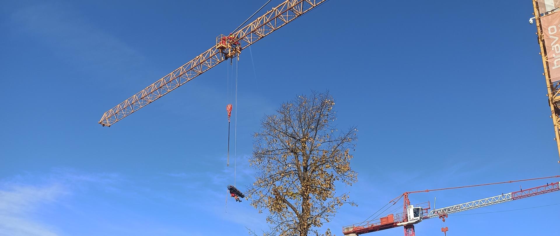 Ćwiczenia z zakresu ratownictwa wysokościowego