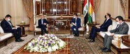 Meeting of the Ambassador of the Republic of Poland in Baghdad with the Prime Minister of the Kurdistan Regional Government 5