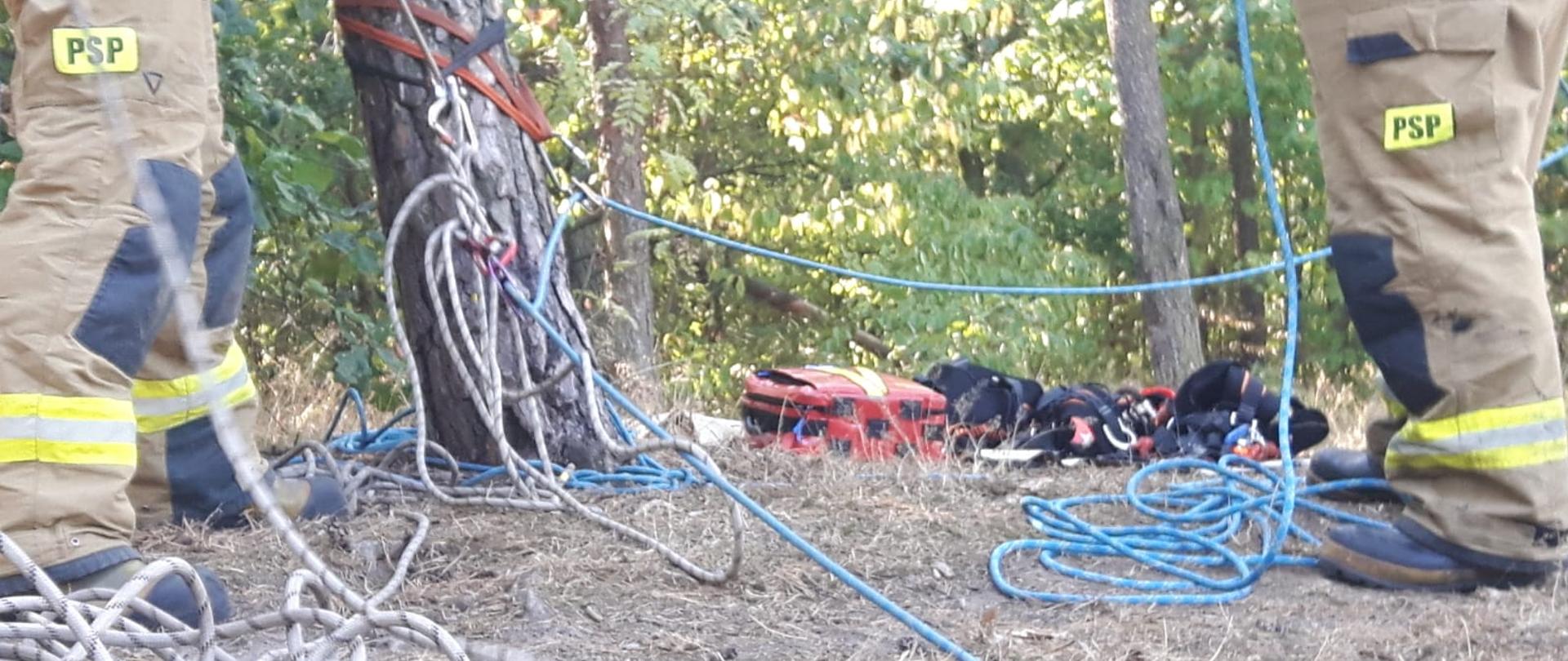 Ćwiczenia z ratownictwa wysokościowego