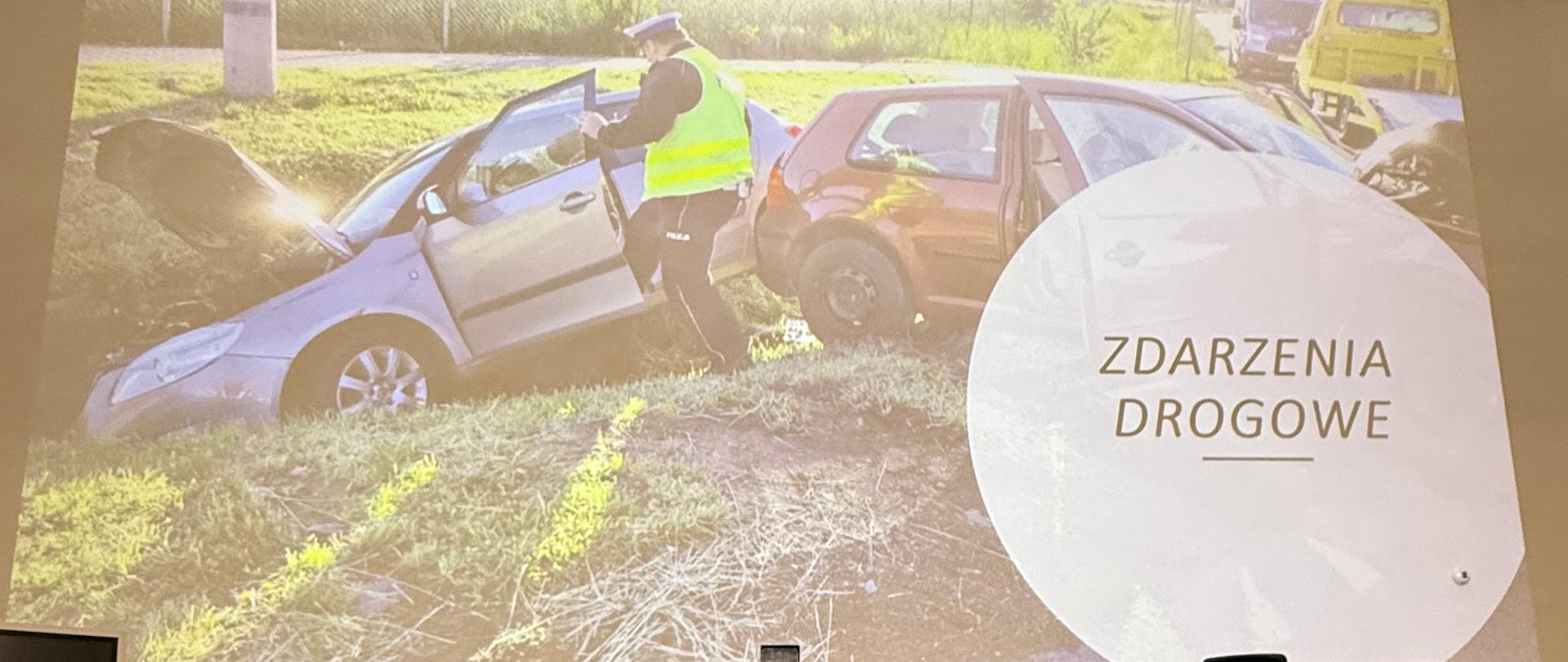 Prelekcja z zakresu współpracy pomiędzy JOP i Policją podczas działań ratowniczych