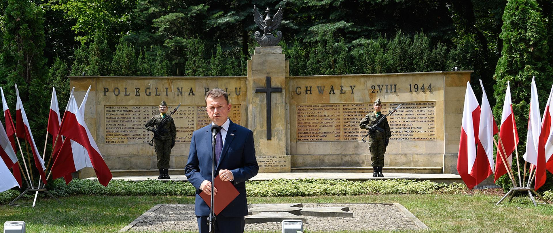 Chwała bohaterom - powstańcom warszawskim, Pęcice