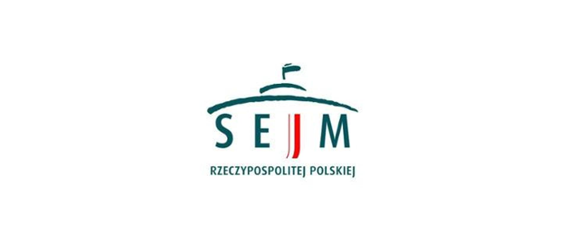 zdjęcie przedstawia logo Sejmu