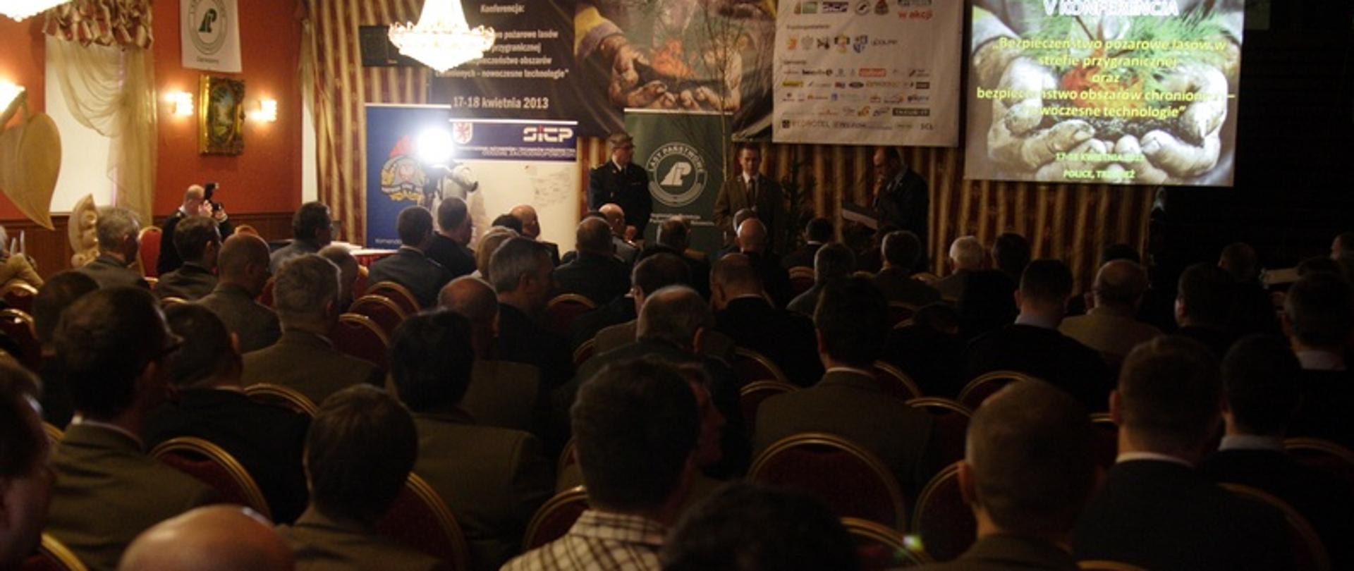 Konferencja związana z bezpieczeństwem pożarowym w lasach