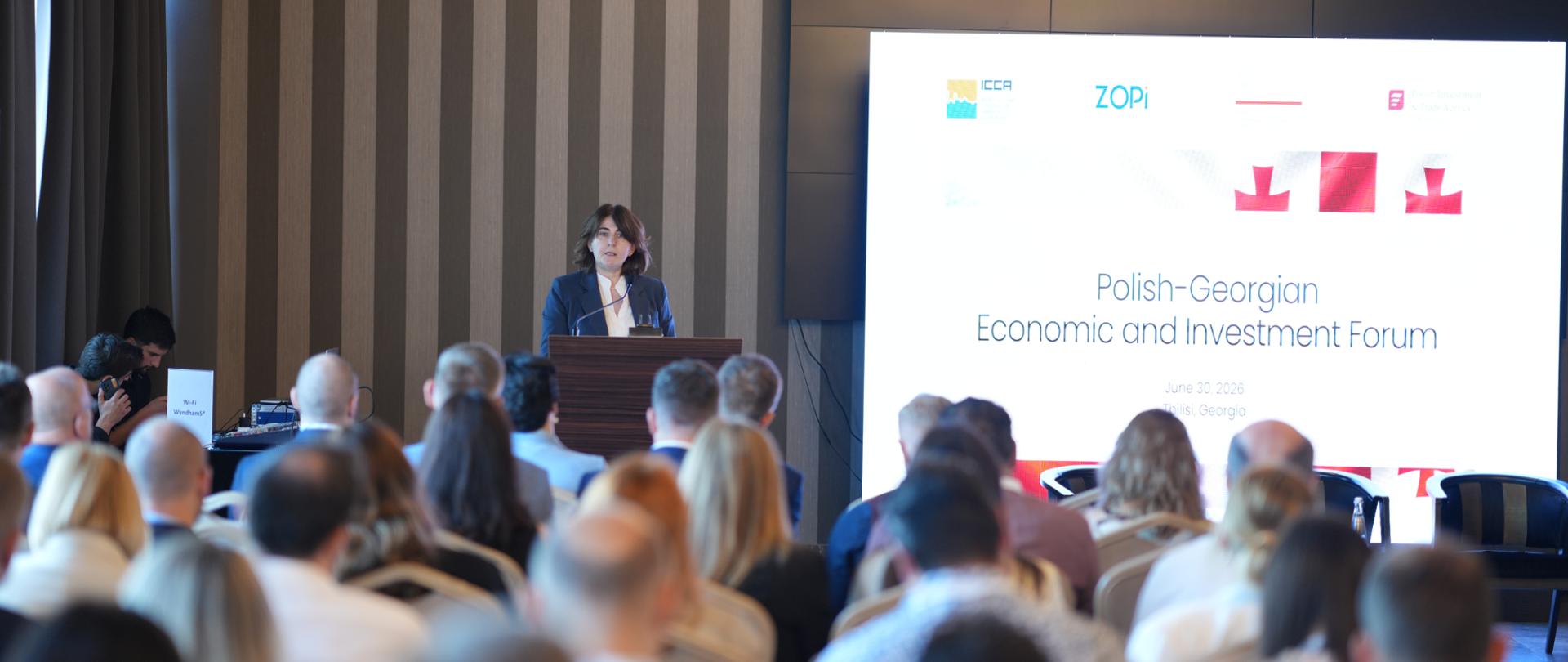 Wiceminister Infrastruktury Mzia Giorgobani 