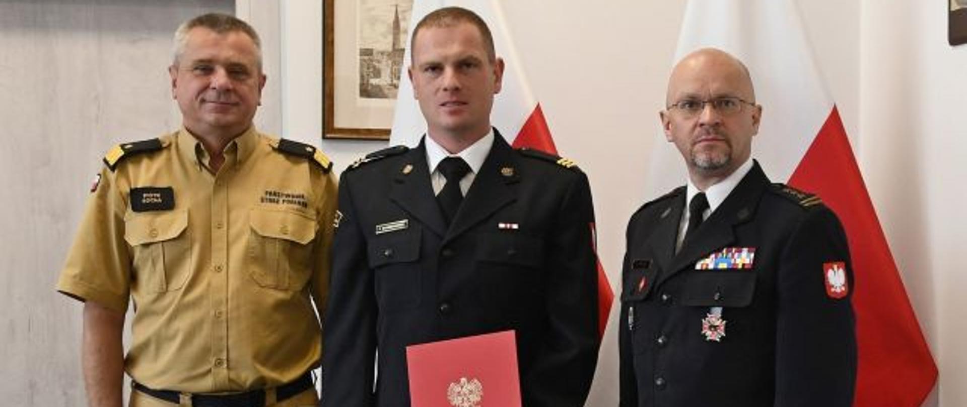NAGRODA POMORSKIEGO KOMENDANTA WOJEWÓDZKIEGO PAŃSTWOWEJ STRAŻY POŻARNEJ DLA ST. SEKC. PAWŁA SKWIERAWSKIEGO