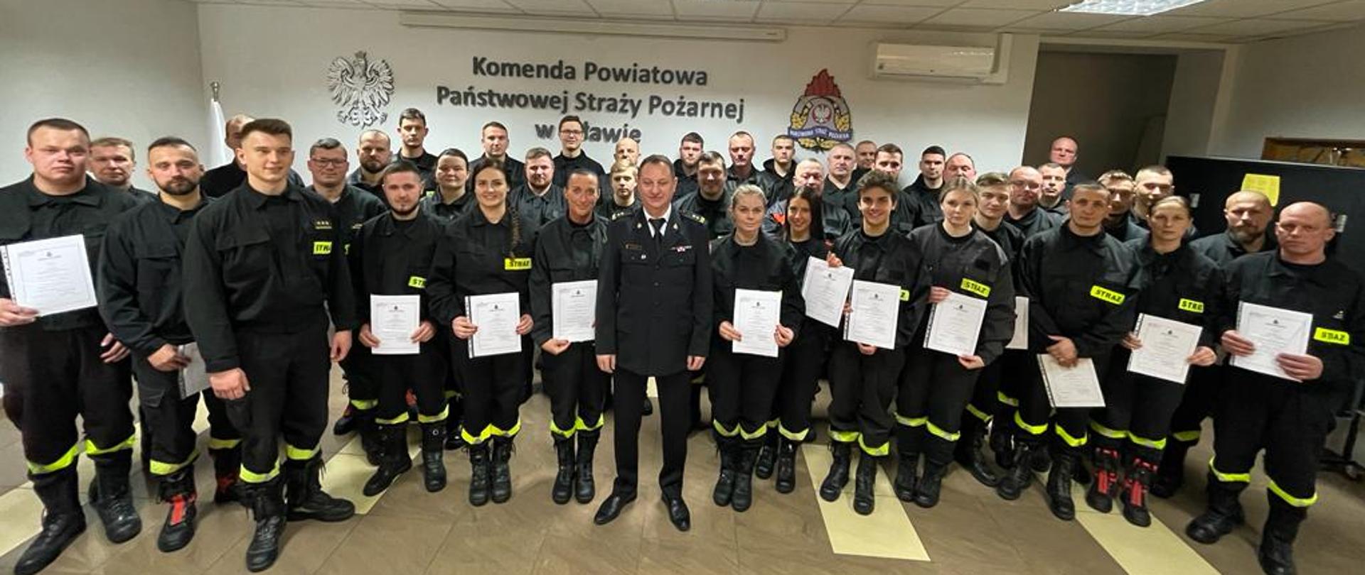 Już ponad 670 czynnych druhów ochotniczych straży pożarnych czuwa nad bezpieczeństwem mieszkańców powiatu mławskiego 