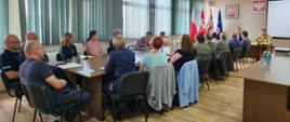 Posiedzenie Powiatowego Zespołu Zarządzania Kryzysowego