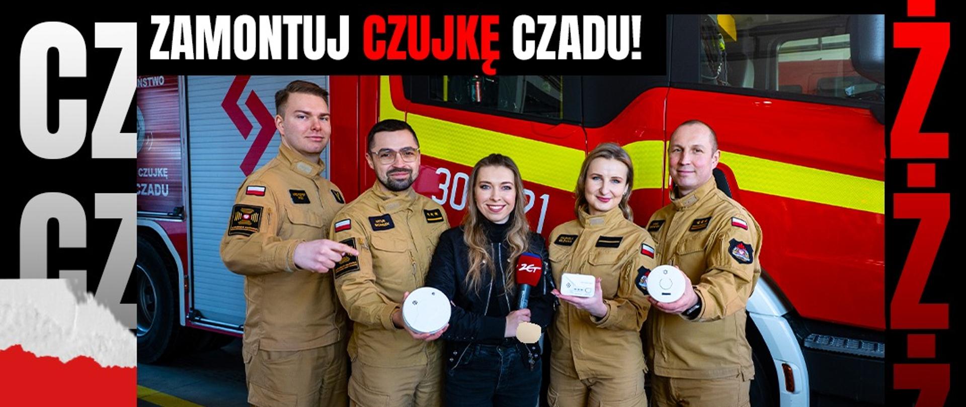 Baner promujący czujki dymu i czadu