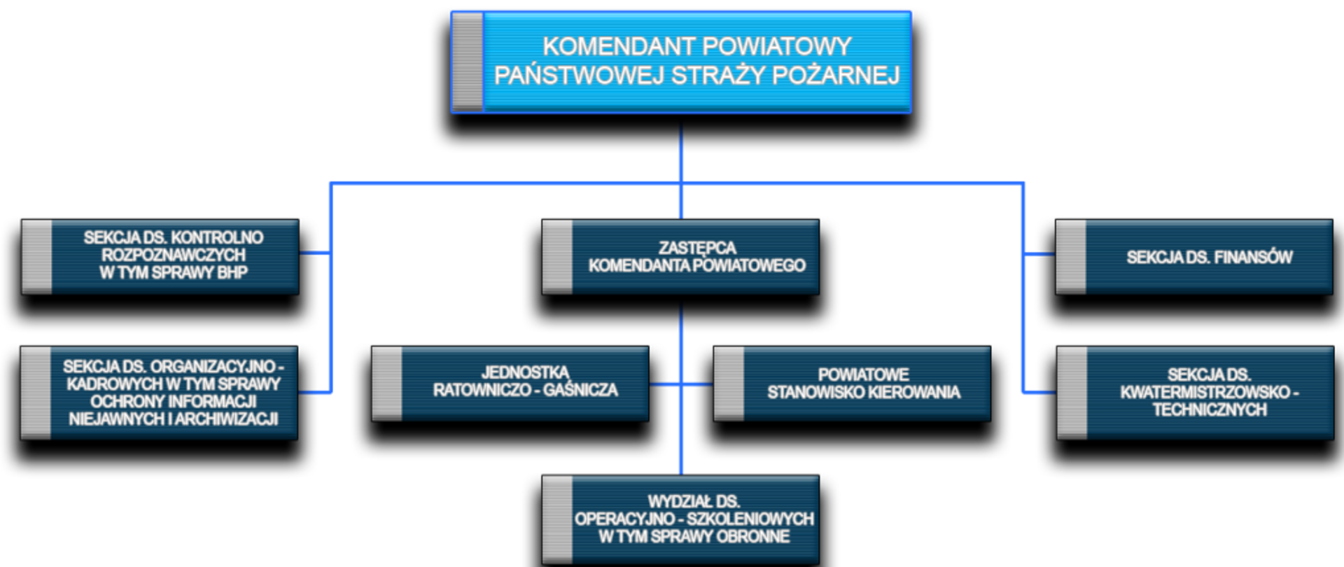 opis struktury organizacyjnej KP PSP w Bełchatowie
