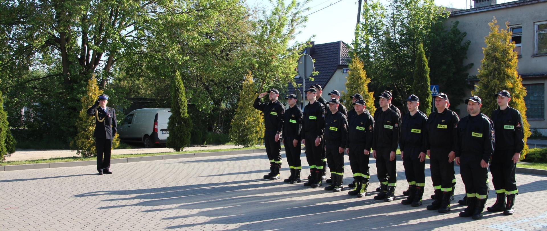 Uroczysta Zbiórka z okazji Dnia Flagi Rzeczpospolitej Polskiej.