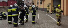 Szkolenie podstawowe strażaków OSP z terenu powiatu sokólskiego