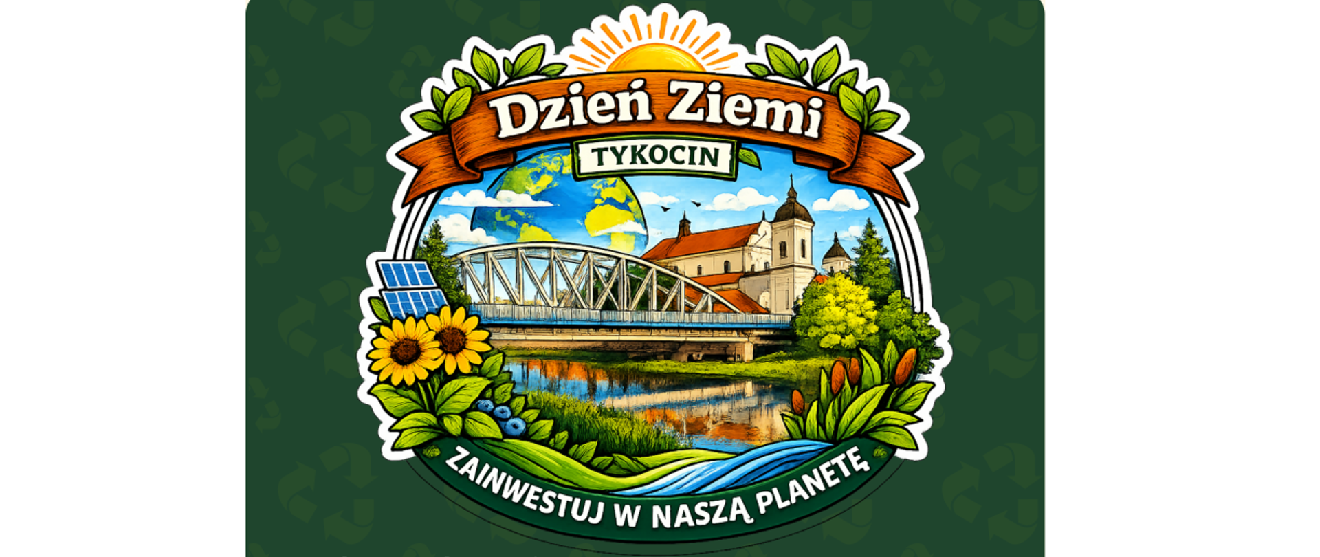 Plakat Dnia Ziemi w Tykocinie