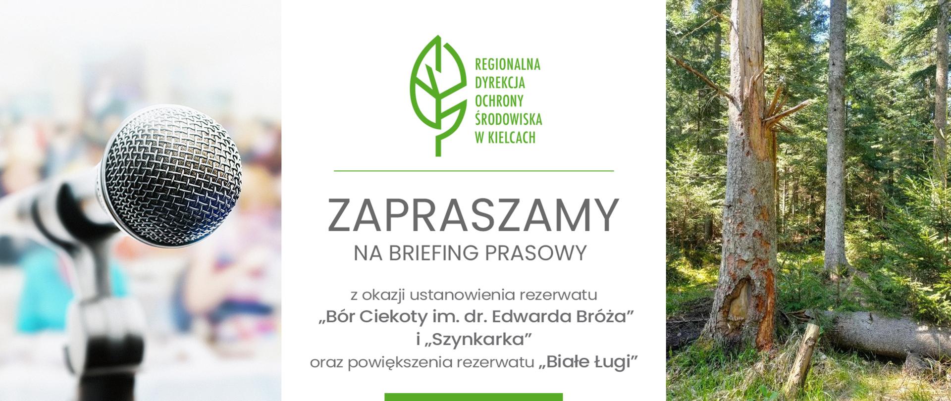 Zaproszenie na briefing prasowy