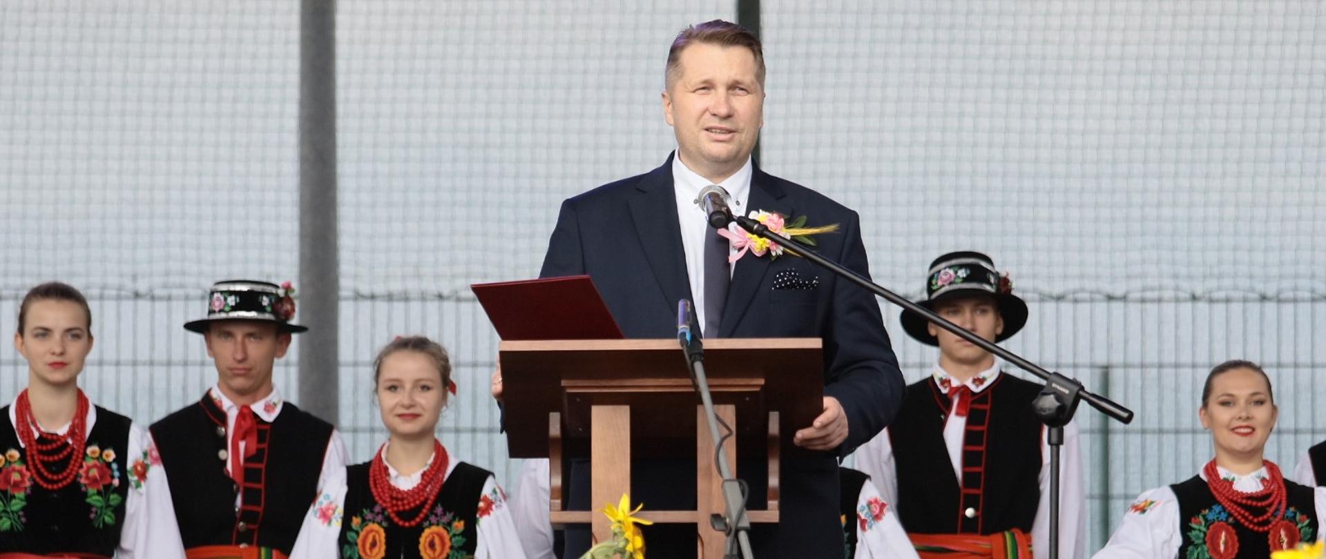 Dożynki Powiatu Lubelskiego z udziałem ministra Przemysława Czarnka