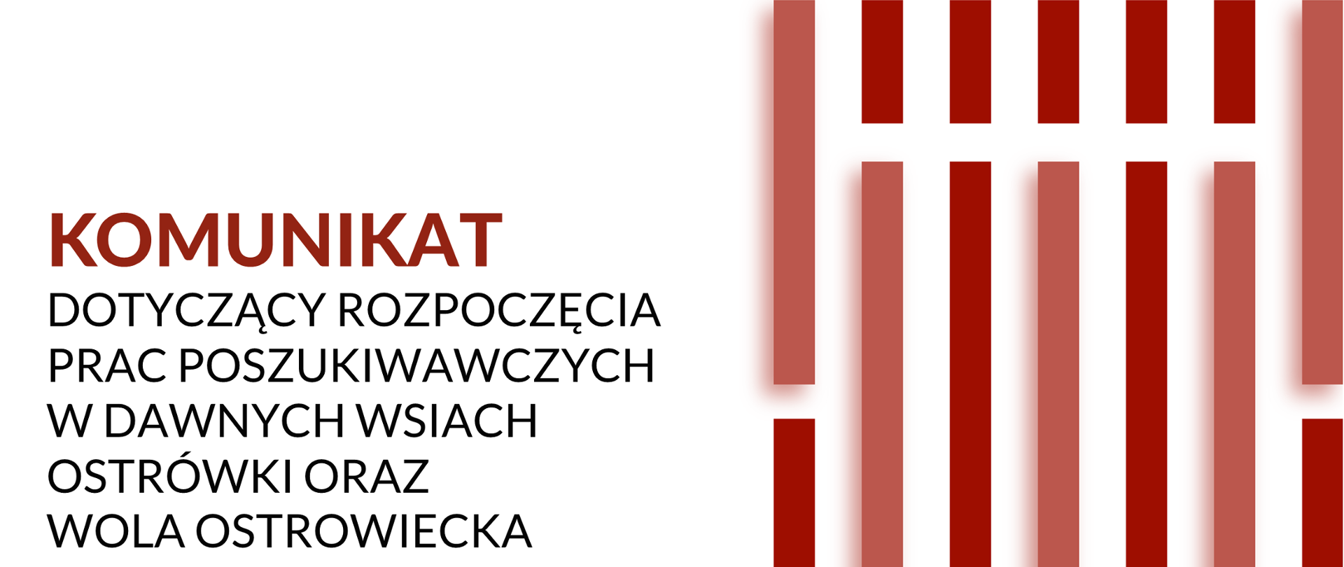 Rozpoczynają się prace poszukiwawcze w dawnych wsiach Ostrówki i Wola Ostrowiecka na Wołyniu
