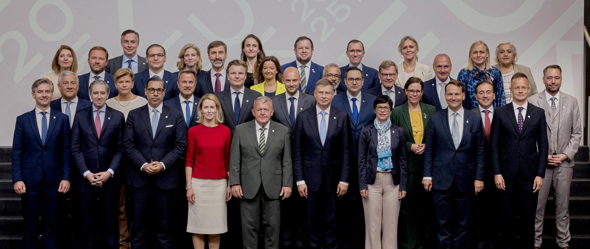 Deputy Prime Minister Radosław Sikorski takes part in Gymnich informal meeting of EU foreign ministers in Copenhagen