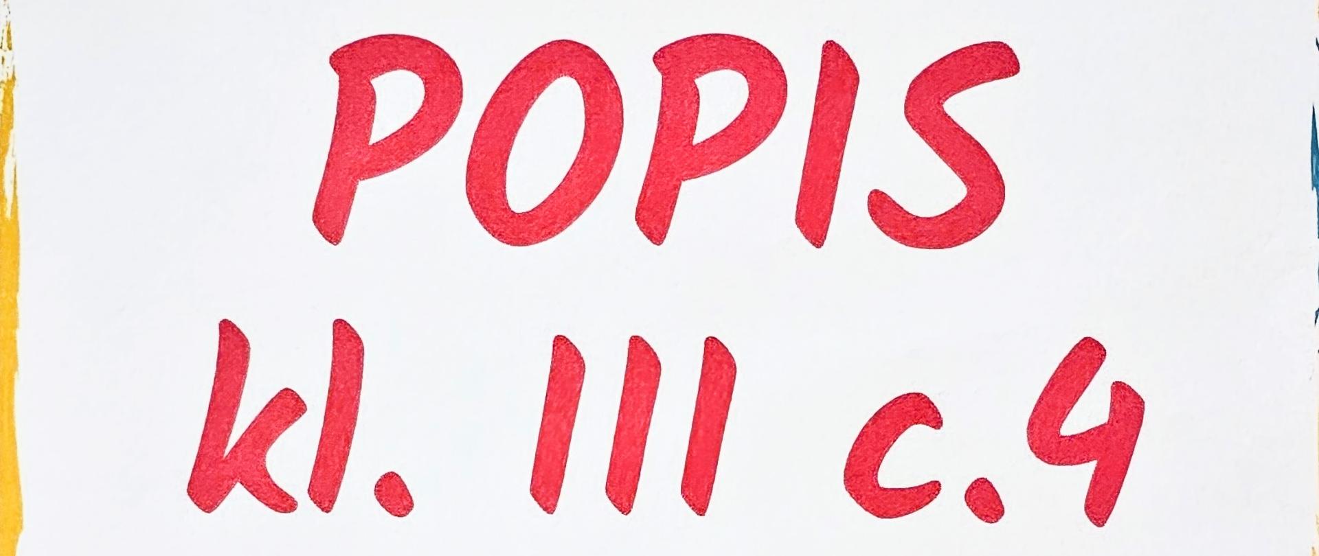 Popis uczniów klasy III/4. 14.03.2024 r. w PSM I stopnia w Biłgoraju. Elementy dekoracyjne.