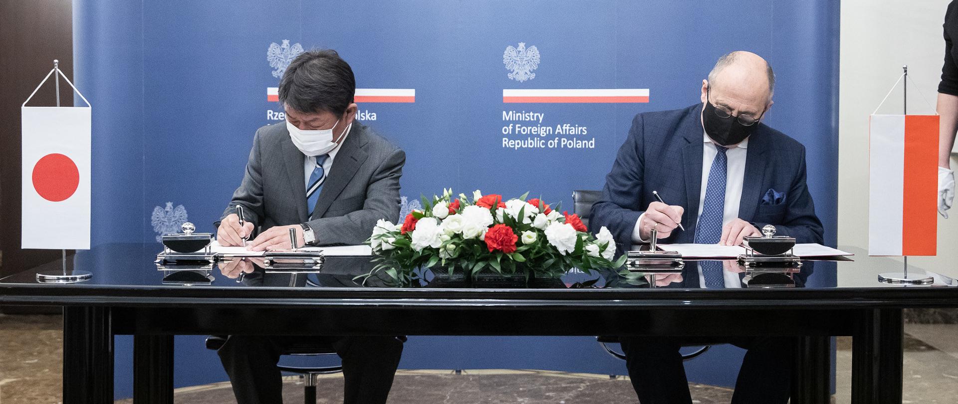 2021.05.06 Warszawa . Minister Zbigniew Rau . Wizyta minister SZ Japonia
Fot. Tymon Markowski / MSZ