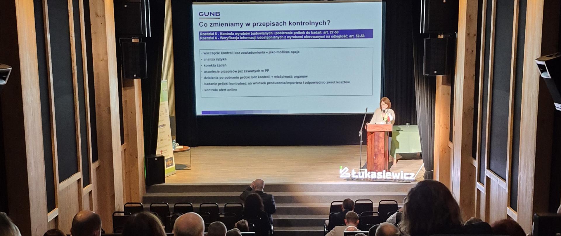 GUNB na XII Konferencji Naukowej „Ł2B czyli Łukasiewicz to Business / Building Chemistry”