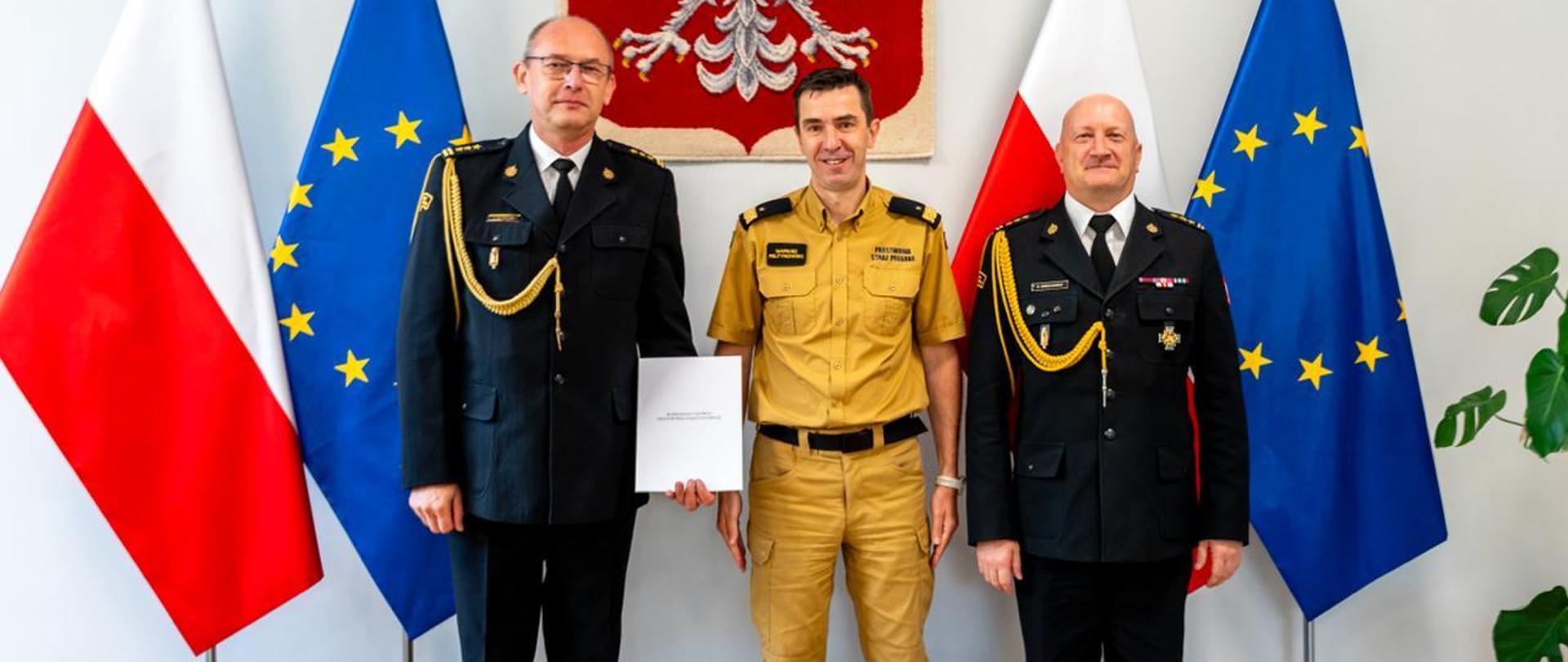 Powierzenie pełnienia obowiązków zastępcy kujawsko - pomorskiego komendanta wojewódzkiego PSP.