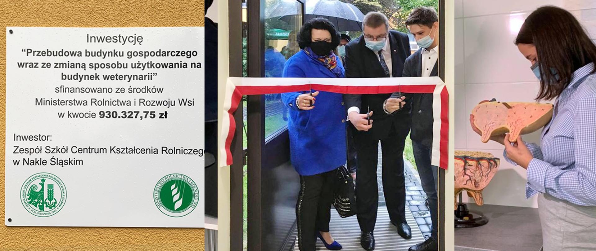 Uroczyste otwarcie nowego budynku weterynaryjnego