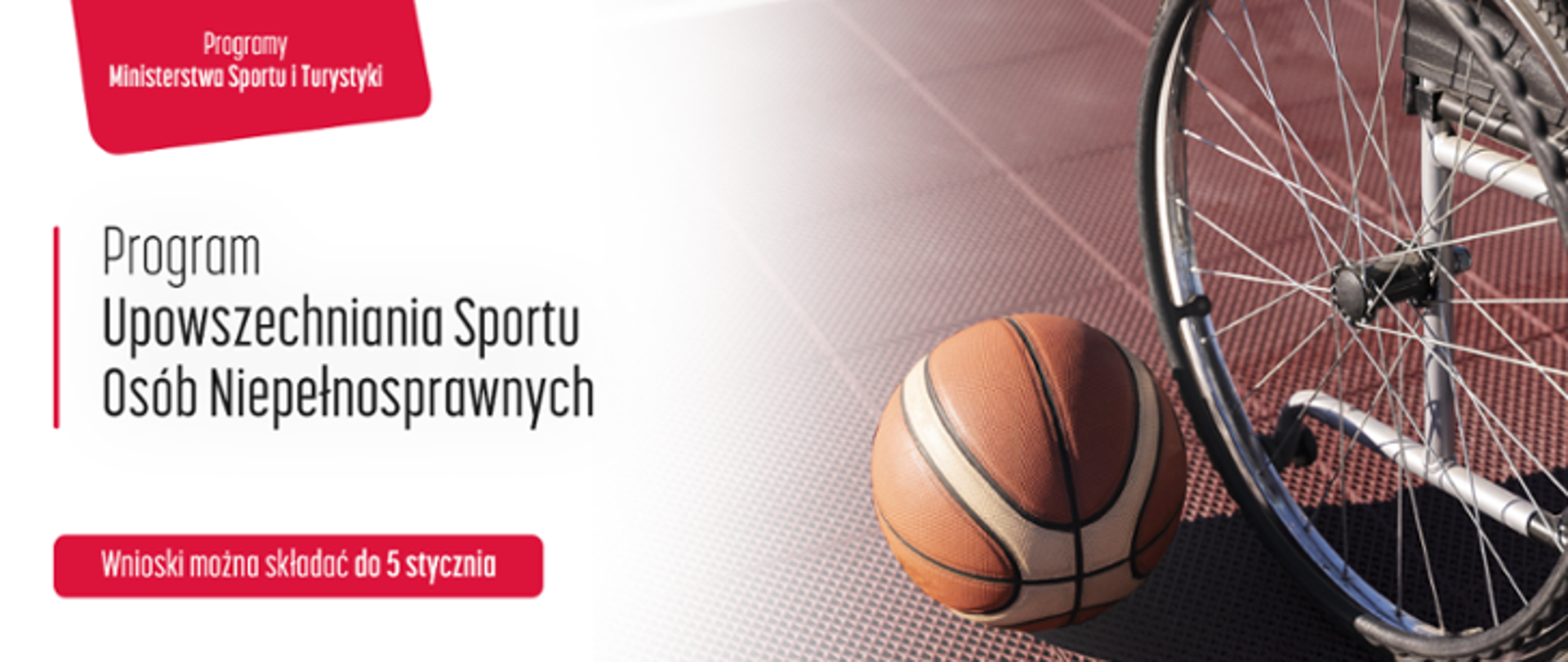 nabór wniosków do Programu Upowszechniania Sportu Osób Niepełnosprawnych w 2022 roku