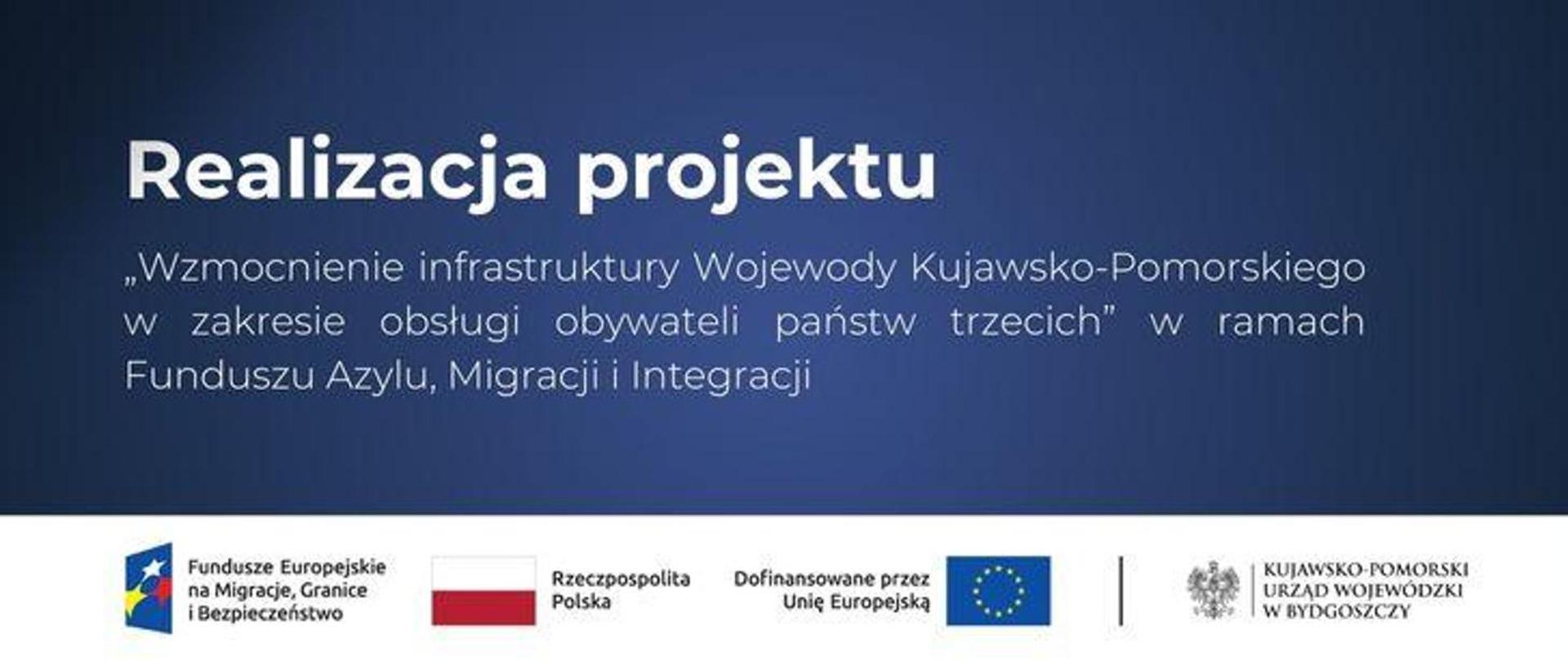 Realizacja projektu w ramach Funduszu Azylu, Migracji i Integracji