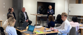 Participation of Ambassador Karolina Ostrzyniewska in a session on the EU accession process as part of the Trade Academy EU Integration programme conducted by Kommerskollegium