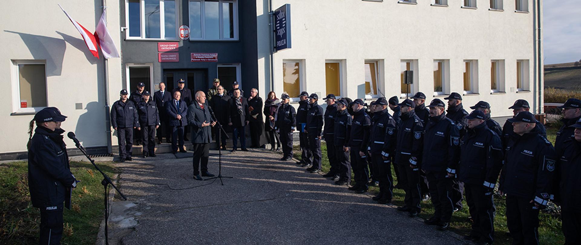 Otwarcie posterunku Policji w Ostrowicach w województwie zachodniopomorskim