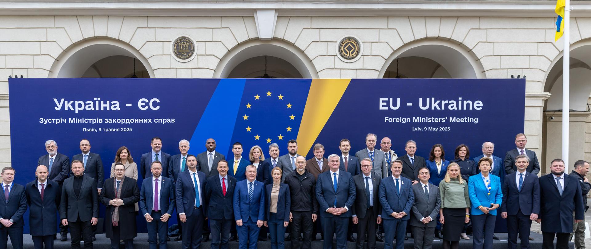 Minister Radosław Sikorski attends informal meeting of European Union chief diplomats in Lviv