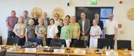 Uczestnicy 33. posiedzenia Polsko - Niemieckiej Komisji ds. Wód Granicznych