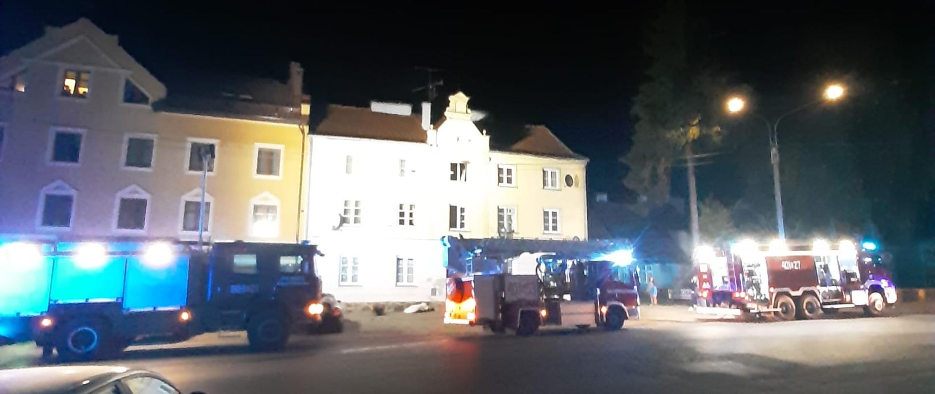 Pojazdy biorące udział w działaniach gaśniczych