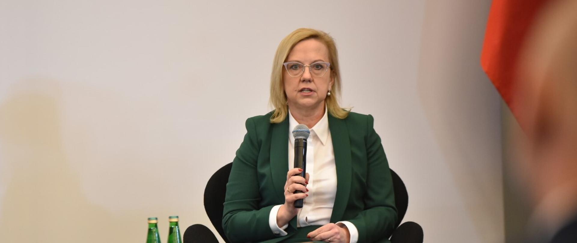 Minister klimatu i środowiska Anna Moskwa na IV Konferencji Programowej „Śląski Ład”