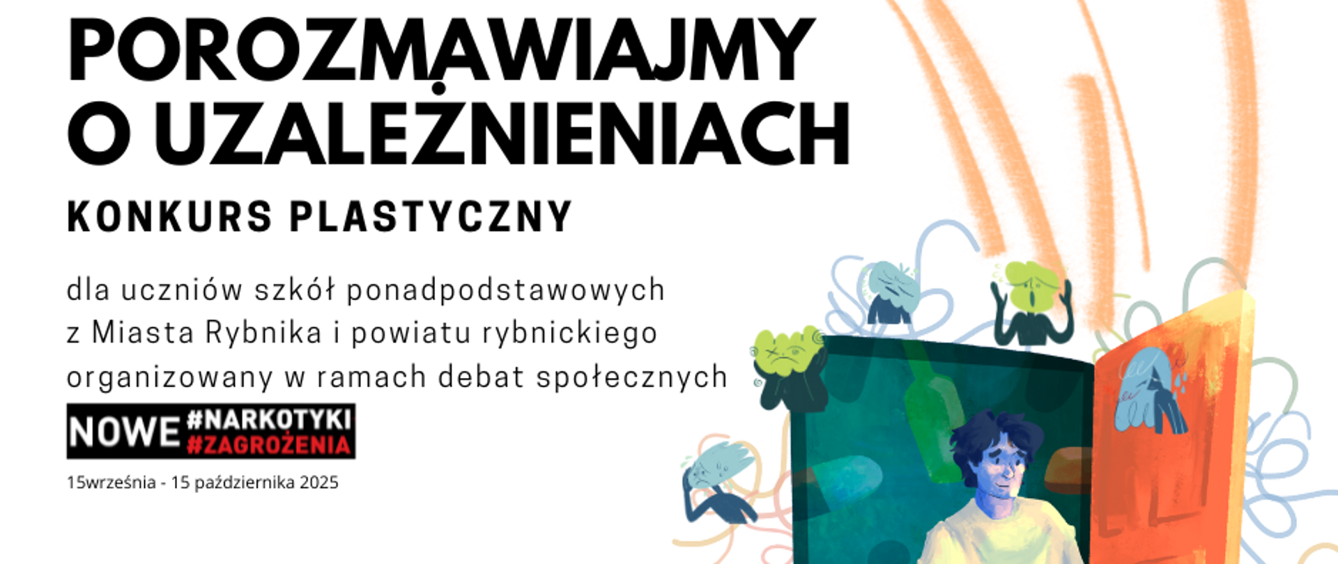 Konkurs plastyczny POROZMAWIAJMY O UZALEŻNIENIACH