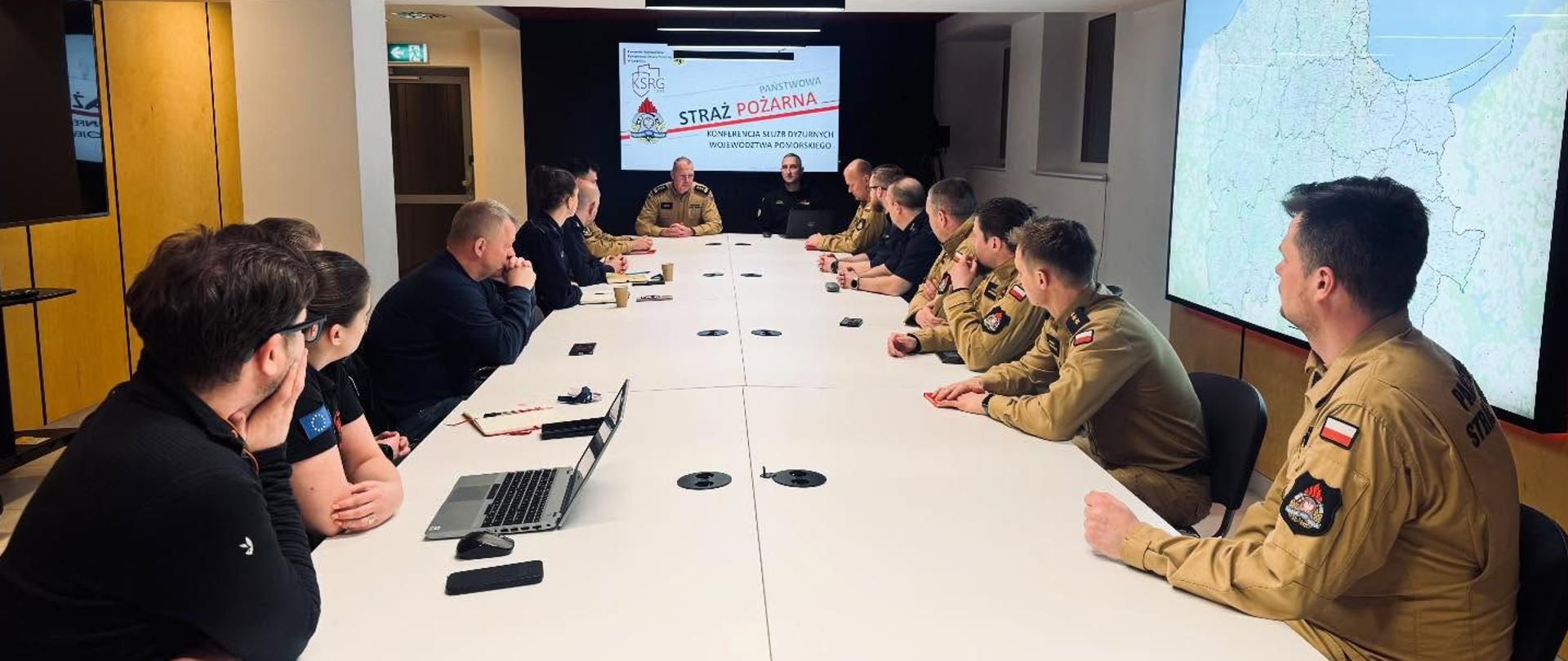 Konferencja służb dyżurnych województwa pomorskiego 
