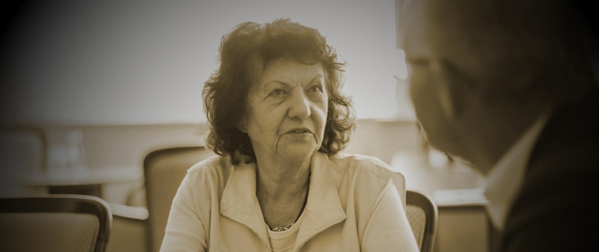 Barbara M. J. Kukulska – prezes Zjednoczenia Polskiego w Johannesburgu – Fot. Katarzyna Hołopiak (IPN)