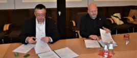 Podpisanie umowy w siedzibie NFOŚiGW