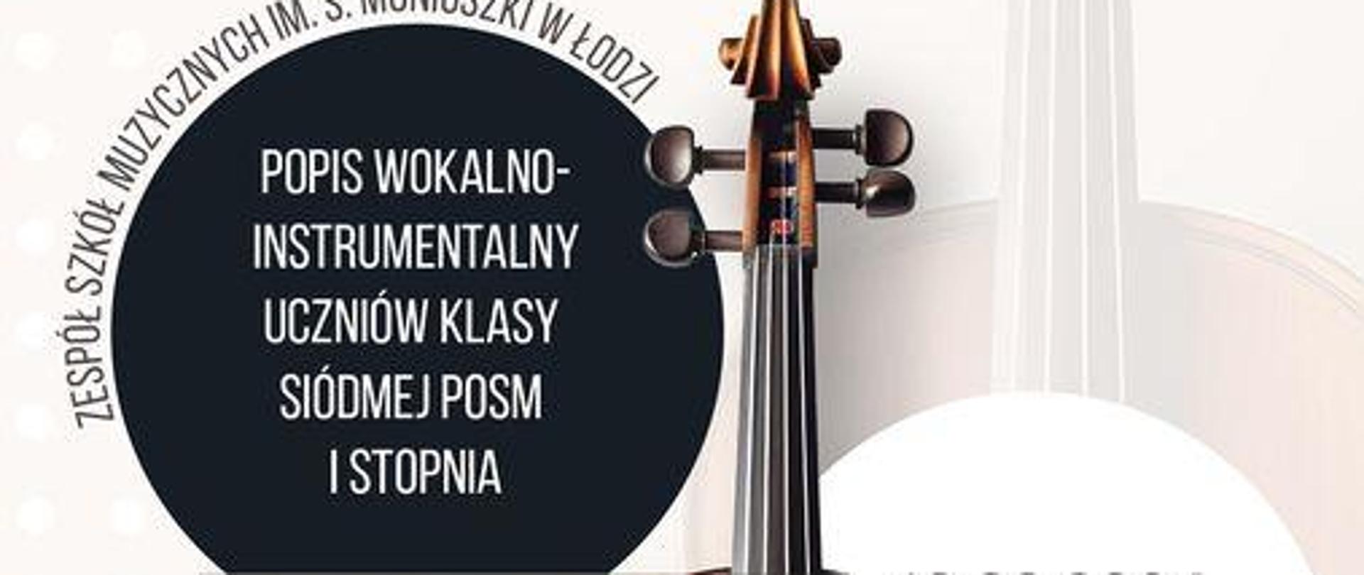 Popis Instrumentalny Uczniów Klasy 7 POSM I st.