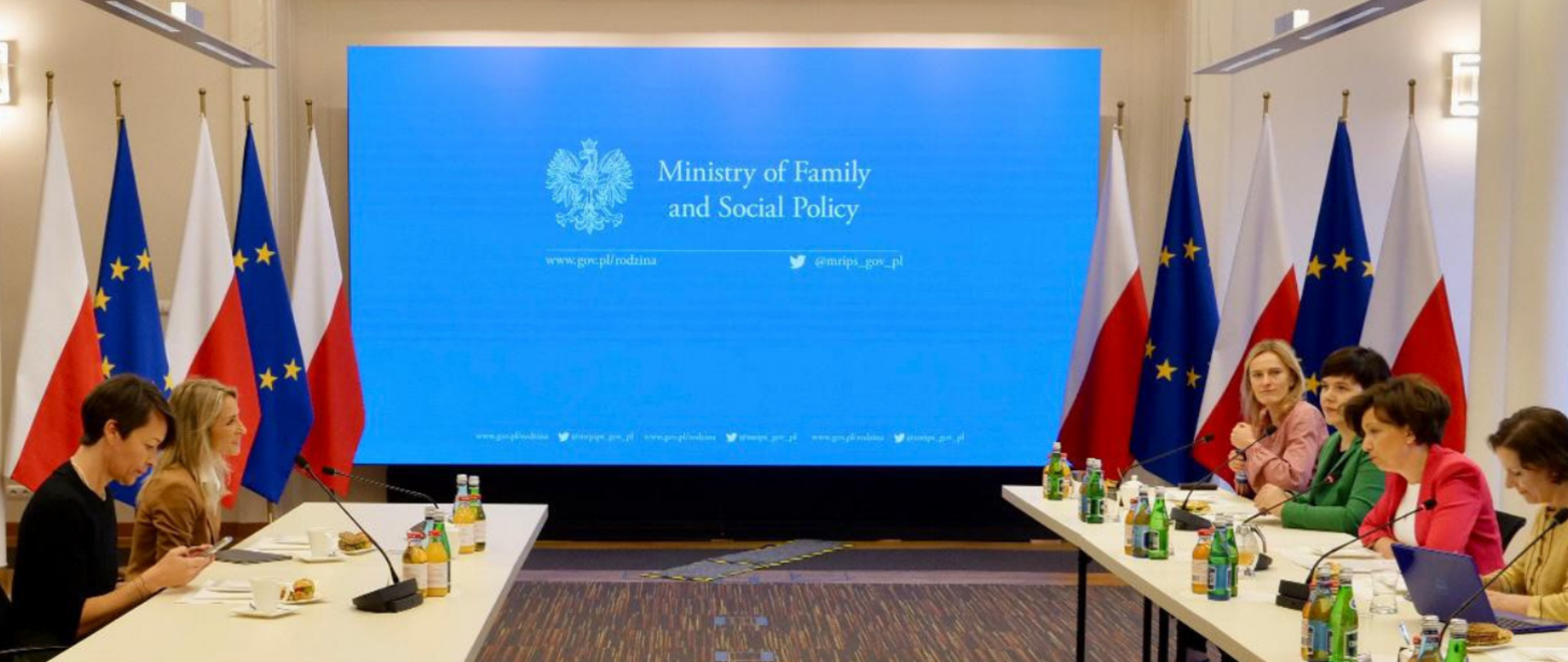 Vice-president of the European Parliament in the Ministry of the Family