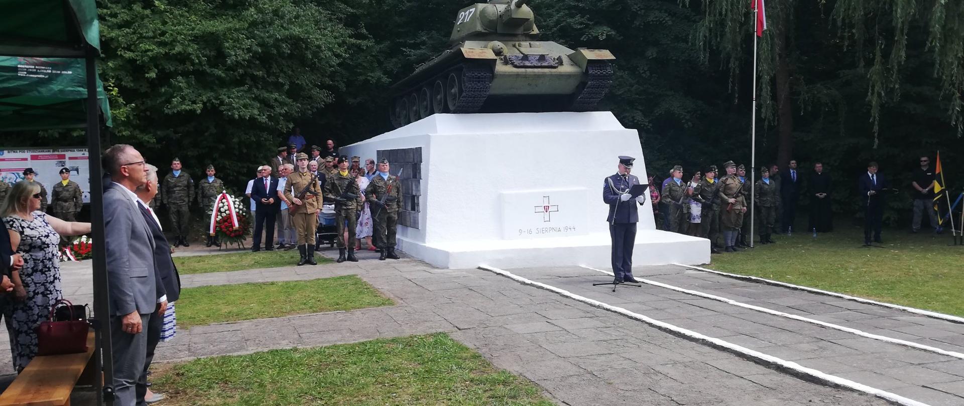 Uroczystości rocznicowe w Studziankach Pancernych
