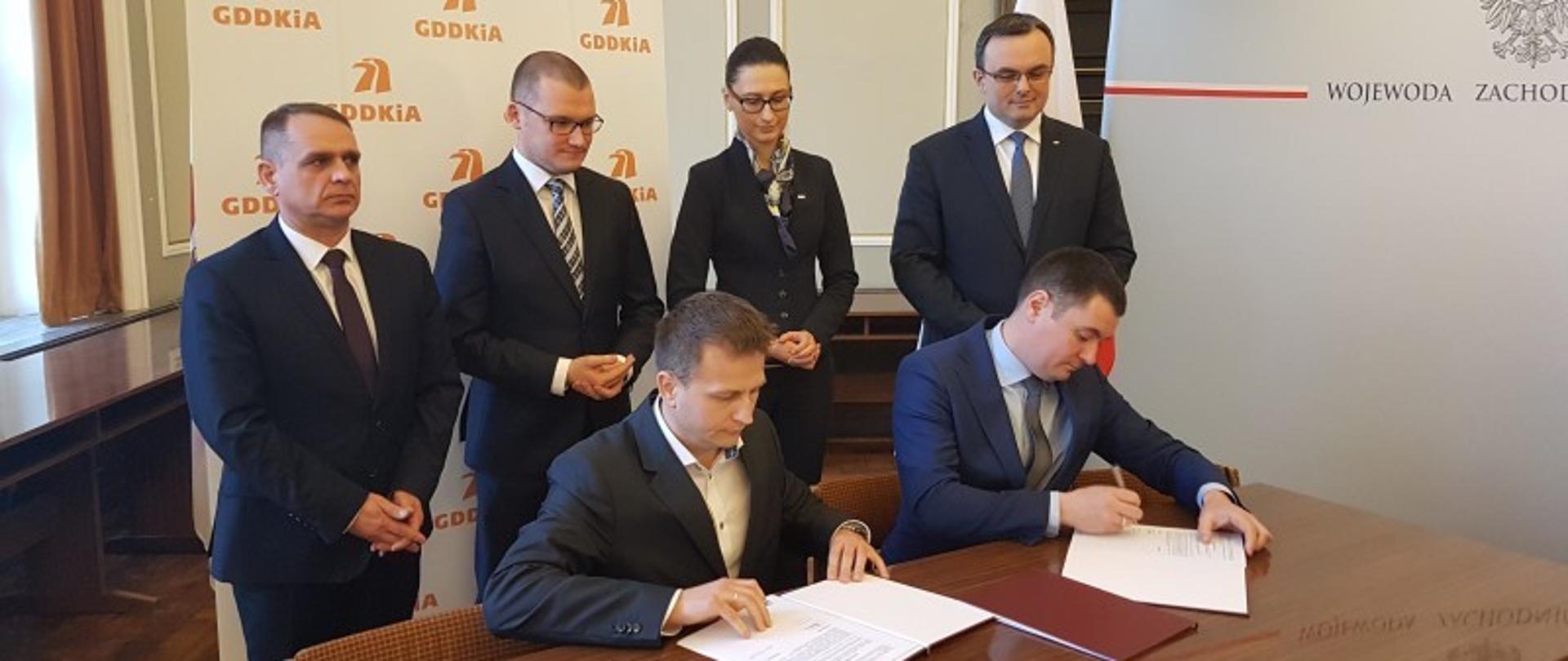 Podpisanie umowy na dokumentację projektową S11 Bobolice – Szczecinek
