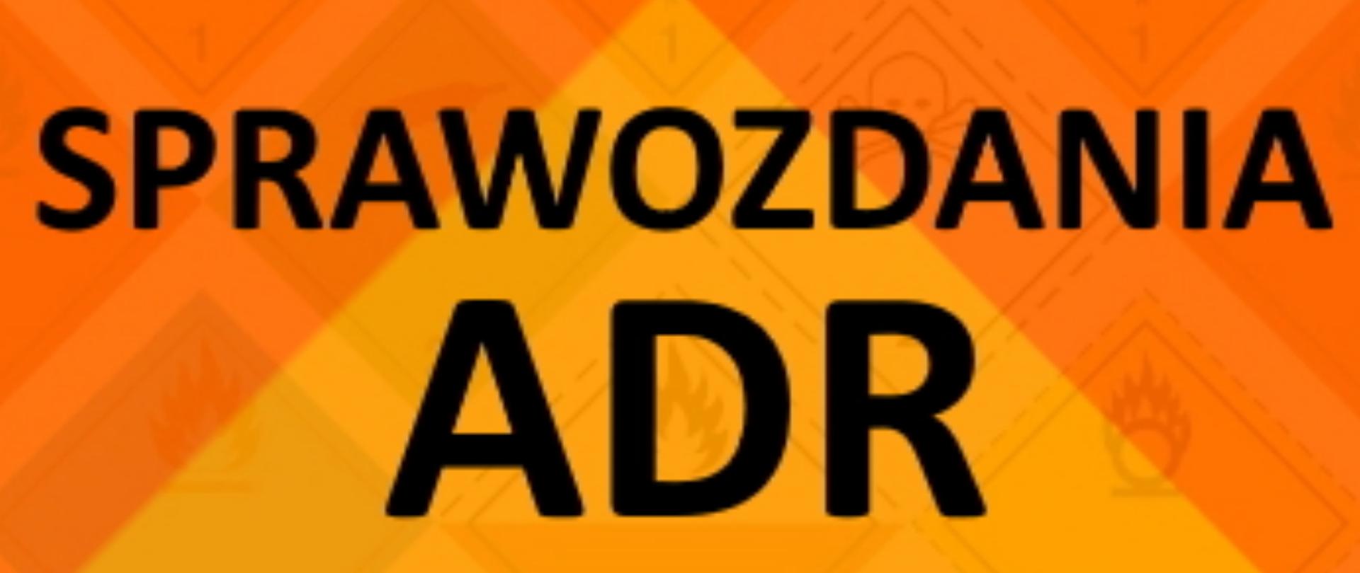 Sprawozdania ADR