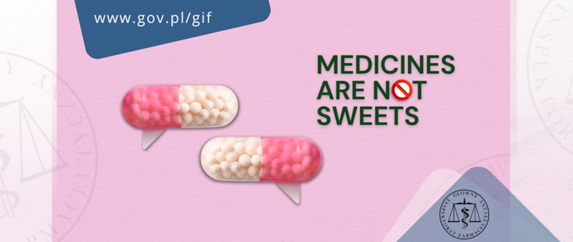 "Medicines are not sweets" - GIF rejoins the European campaign