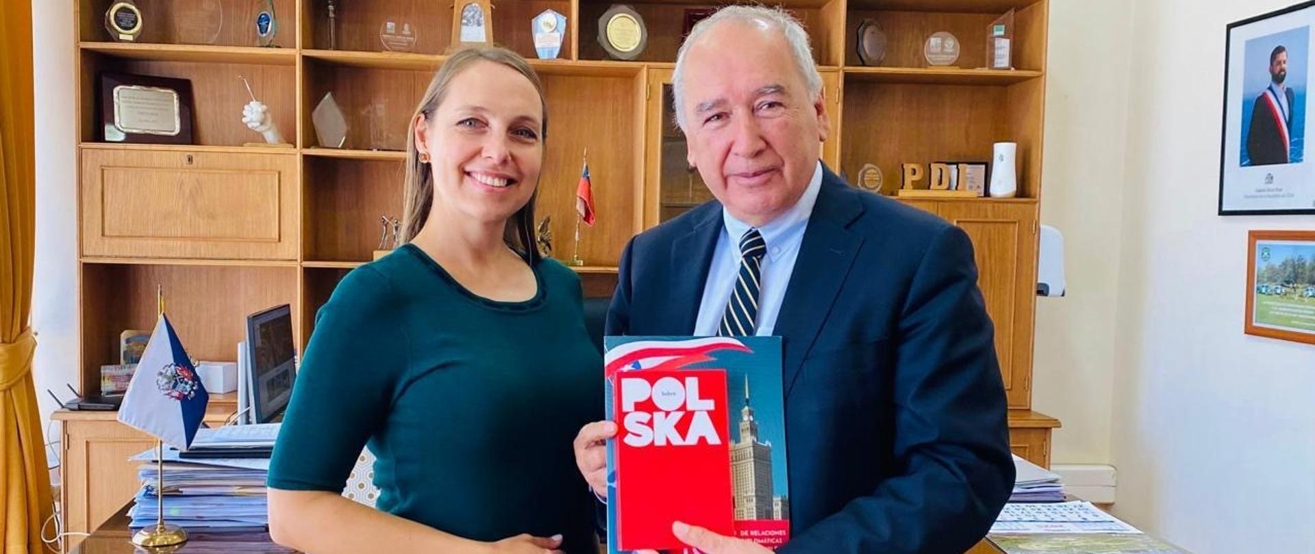 
Spotkanie z burmistrzem Osorno Jamie Bertin.
